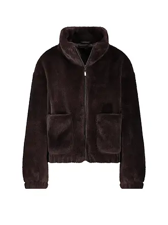 MONARI | Jacke in Felloptik | braun